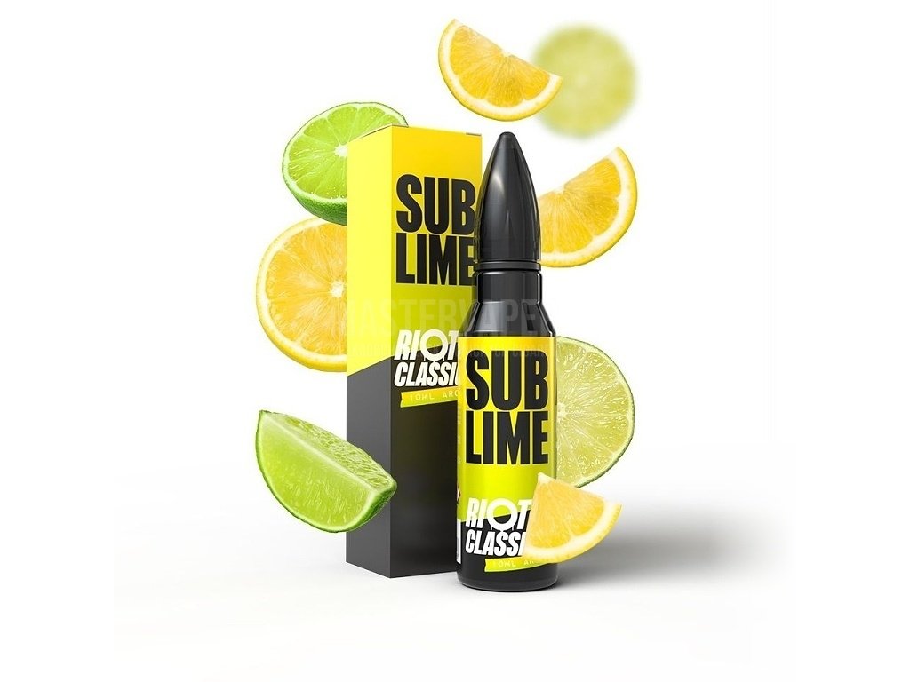 Riot CLASSICS - S&V - Citronovo-limetkový mix - 10ml, produktový obrázek.