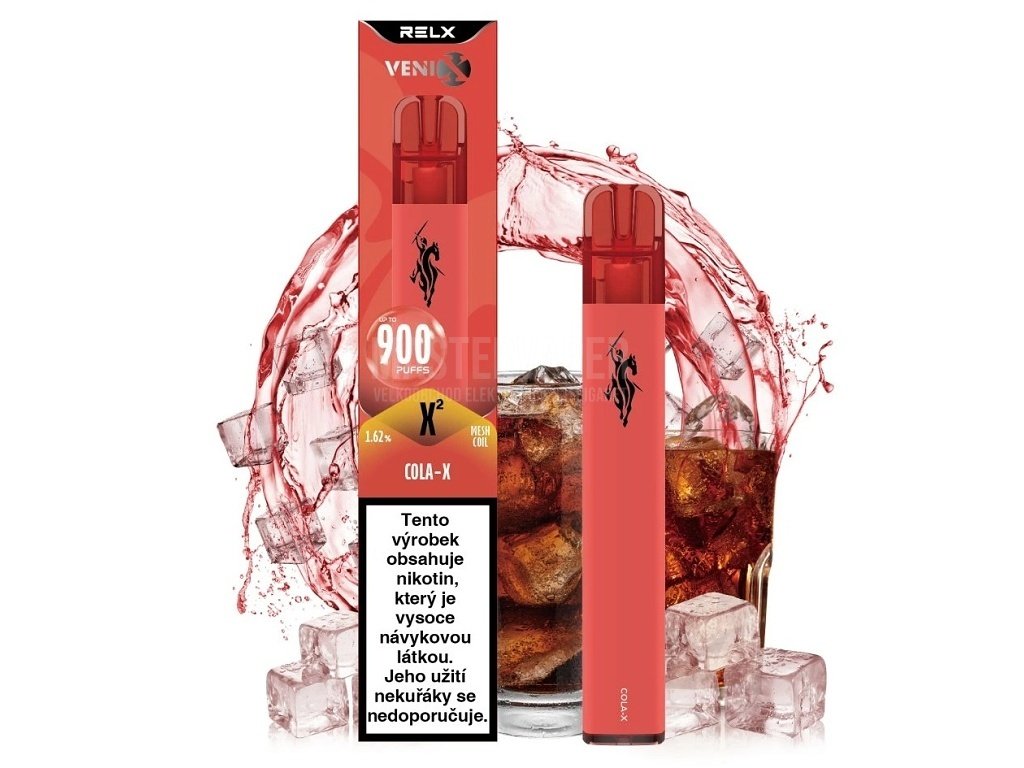 Venix X2 - Cola-X - 16mg, produktový obrázek.