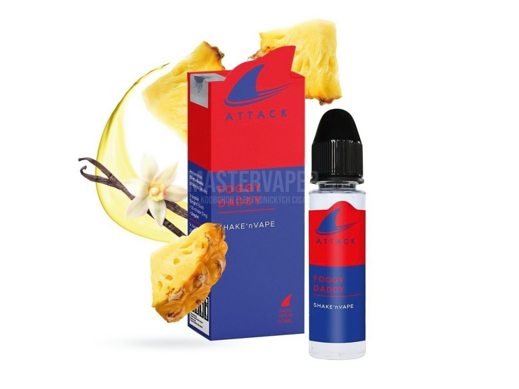 Shark Attack - S&V - Foggy Daddy - 10ml, produktový obrázek.