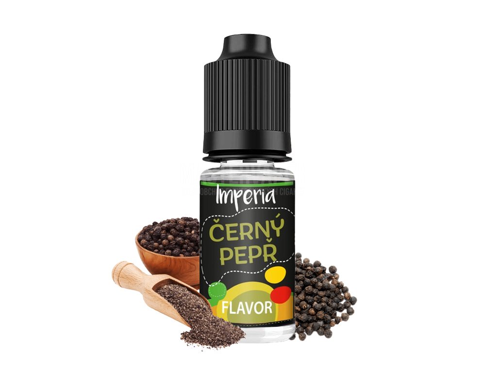 Imperia Black Label - Příchuť - 10ml - Černý pepř, produktový obrázek.