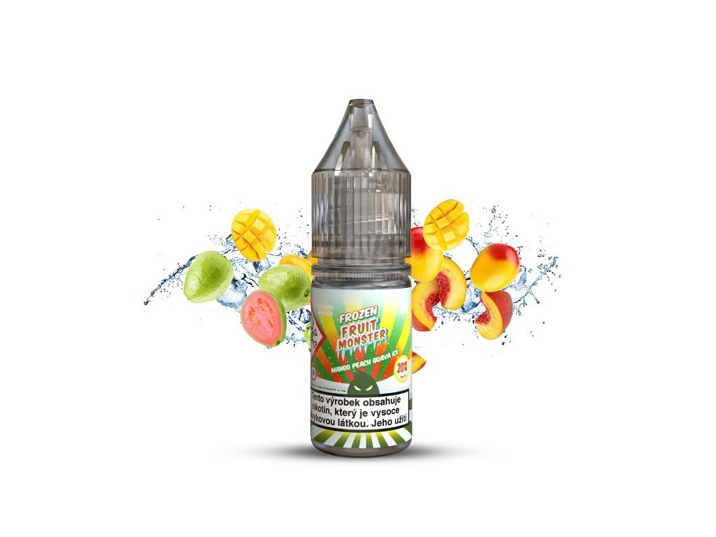 Monster Lab Frozen Fruit - Mango Peach Guava ICE - 20mg, produktový obrázek.