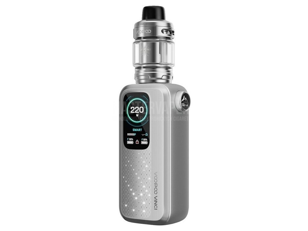 Voopoo Vinci Spark 220 - Full Kit - Tech Silver , produktový obrázek.