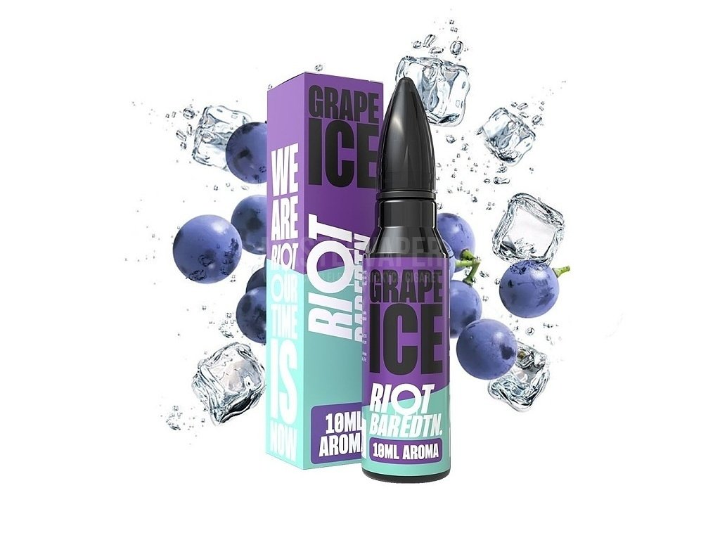 Riot BAR EDTN - S&V - Grape ICE - 10ml, produktový obrázek.