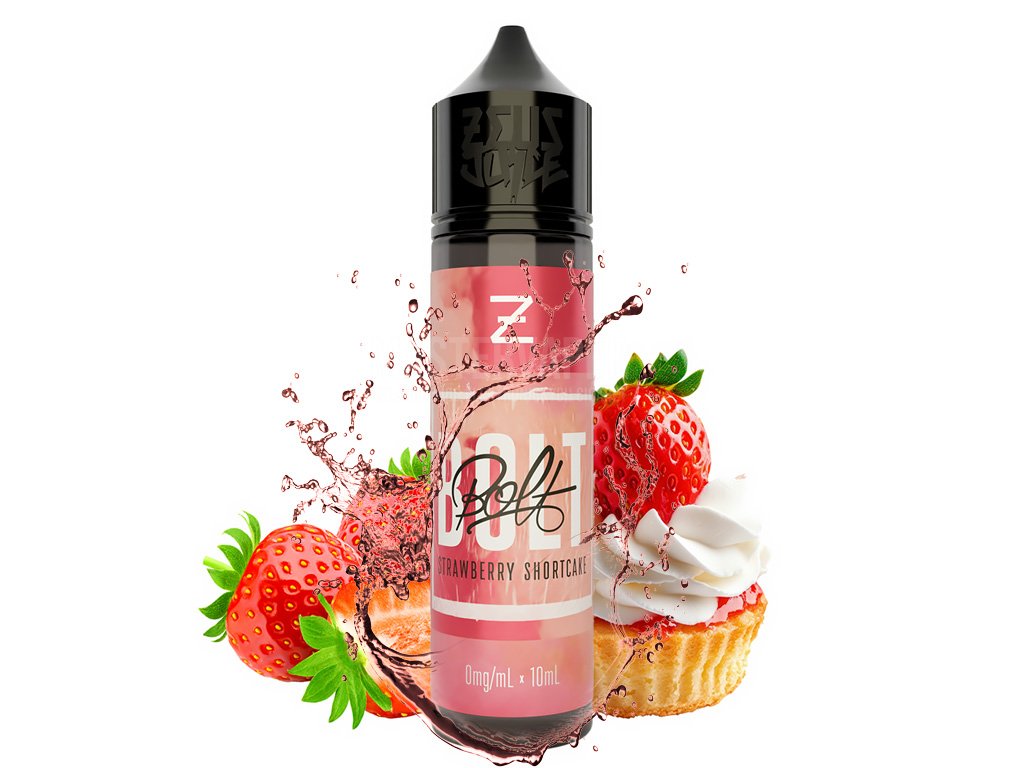 Zeus Juice - BOLT - S&V - Strawberry Shortcake - 10ml, produktový obrázek.