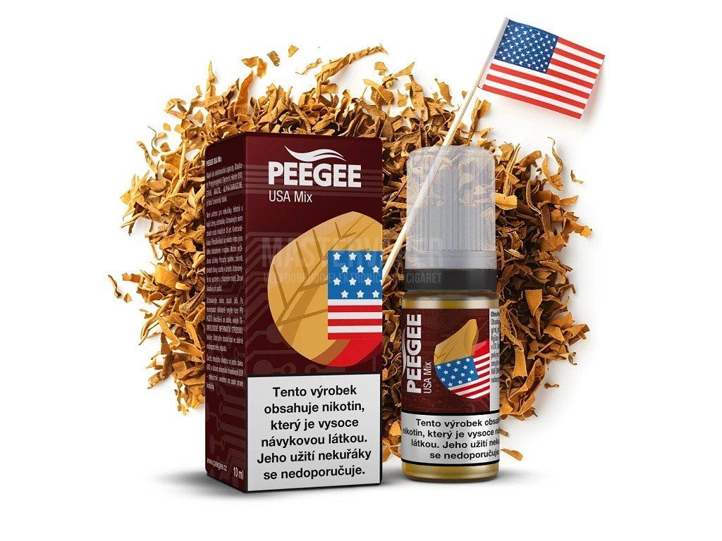 PEEGEE USA Mix 06mg, produktový obrázek.