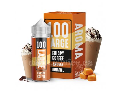 Příchuť Large Juice S&V: Crispy Coffee (Káva s karamelem a smetanou) 30ml