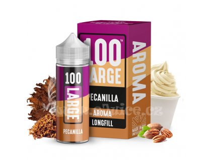 Příchuť Large Juice S&V: Pecanilla (Pekanové ořechy s krémem a tabákem) 30ml