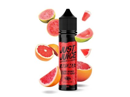 Just Juice - Shake & Vape - Blood Orange, Citrus & Guava (Červený pomeranč, citron a guava) 20ml
Také