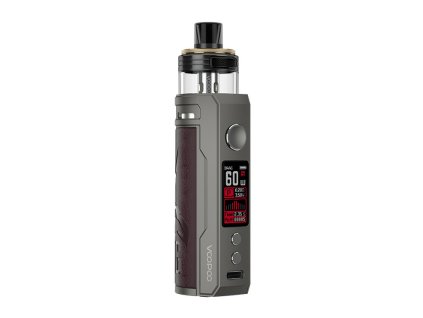 VOOPOO Drag S PnP-X Pod Kit - 2500mAh - 60W (Knight Chestnut), produktová fotografie.