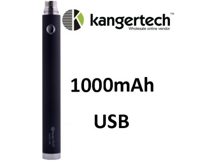 Kangertech EVOD baterie s USB 1000mAh Black