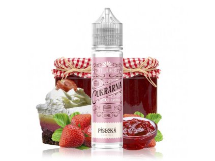 TI Juice Cukrárna - Shake & Vape - Písecká - 15ml, produktový obrázek.