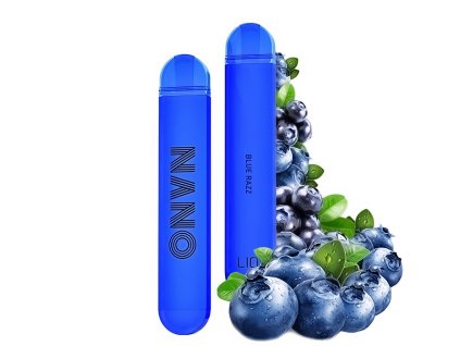Lio Nano X - 16mg - Blue Razz (Borůvky s malinami), produktový obrázek.