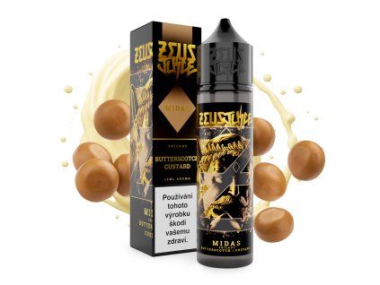 cz 0mg midas zeus juice 10ml longfill aroma graphic