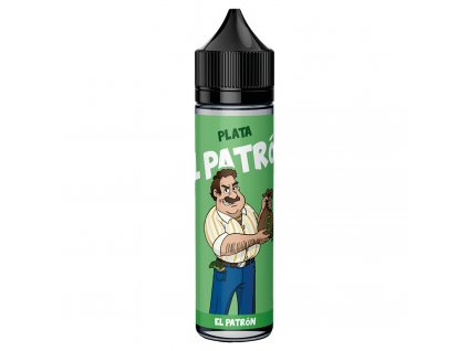 El PATRóN - Shake & Vape - Plata - 20ml, produktový obrázek.