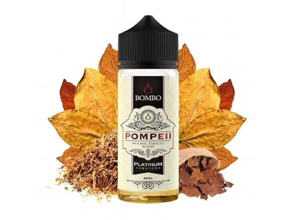 Bombo - Platinum Tobaccos - S&V - Pompeii (Tradiční tabáková směs) 40ml, produktový obrázek.