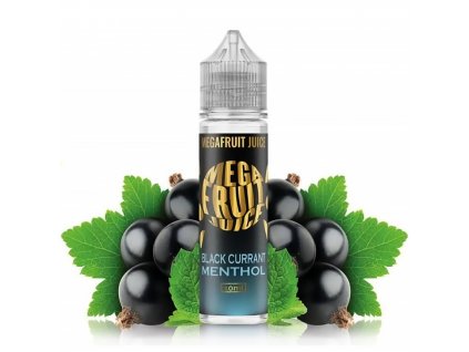 Megafruit Juice - S&V - Blackcurrant Menthol (Černý rybíz s mentolem) - 10ml, produktový obrázek.