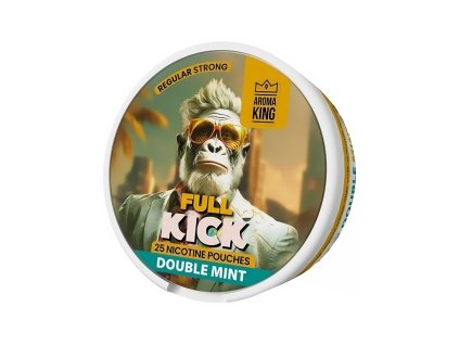 Aroma King Full Kick - nikotinové sáčky - Double Mint - 20mg /g, produktový obrázek.