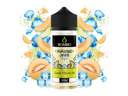 Bombo - Wailani Juice - S&V - Sweet Melon ICE (Ledový cukrový meloun) - 40ml, produktový obrázek.