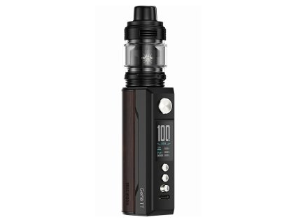 VooPoo Drag M100S Mod - Full Kit - Black Darkwood, produktový obrázek.