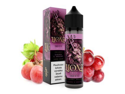 cz 0mg trident lions juice 10ml longfill aroma graphic