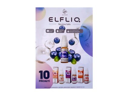 Leták Elfliq Salt A5, produktový obrázek.