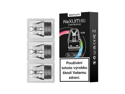 Oxva NeXLIM CL pod Dual Mesh 0,6ohm 2ml 3ks