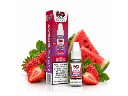 IVG Pro Salts Strawberry Watermelon 10ml 20mg