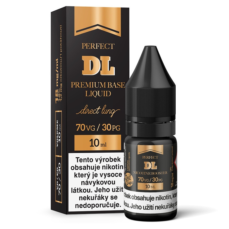 JustVape Booster báze DL PG30/VG70 10ml 18mg
