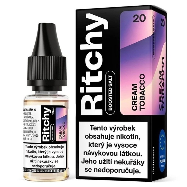 Ritchy Salt Cream tobacco 10 ml 20 mg