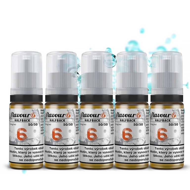Flavourit PG50/VG50 6mg 5x10ml