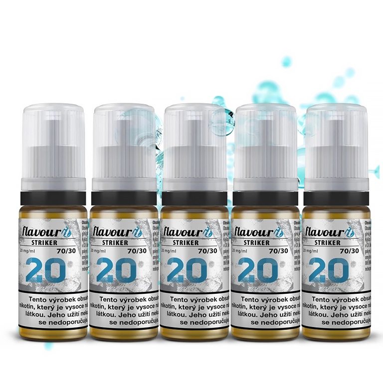 Flavourit STRIKER Dripper booster 70/30 20mg 5x10ml
