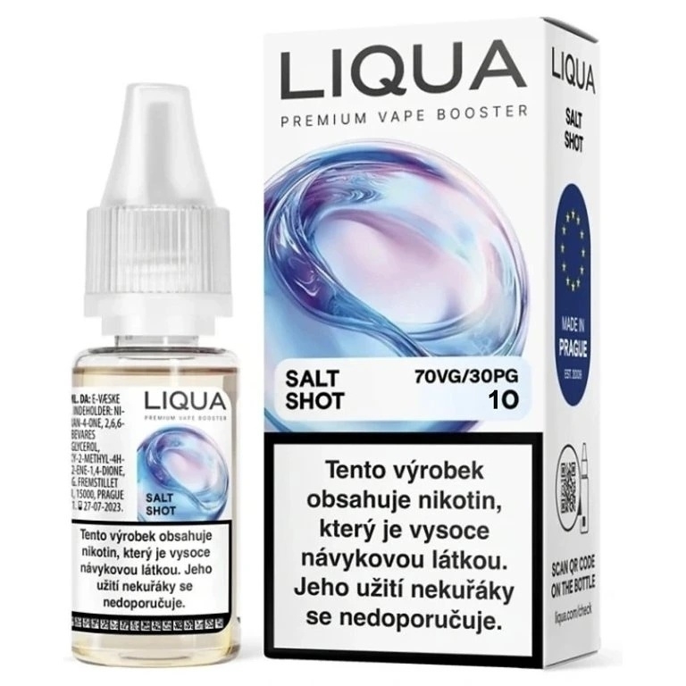 Liqua Nic Salt Shot 70VG/30PG 10 ml 10 mg