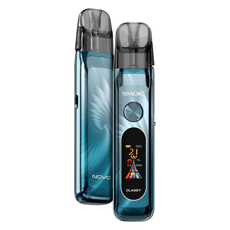 SMOK Novo Classy Pod kit 1350 mAh Pink Rose 1 ks Barva: Lake Blue