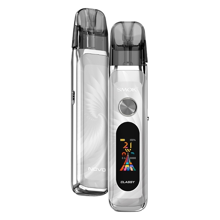 SMOK Novo Classy Pod kit 1350 mAh Pink Rose 1 ks Barva: Silver White
