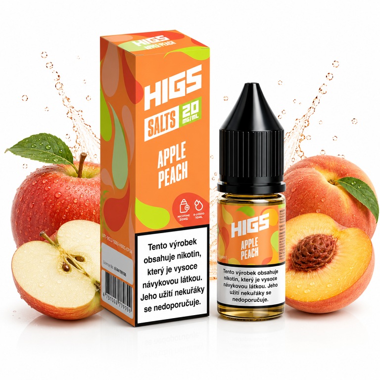 HIGS Salts Apple Peach 20 mg 10 ml