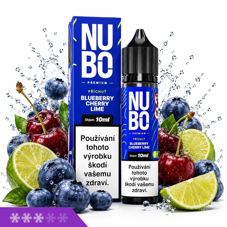 NUBO Blueberry Cherry Lime S&V 10ml