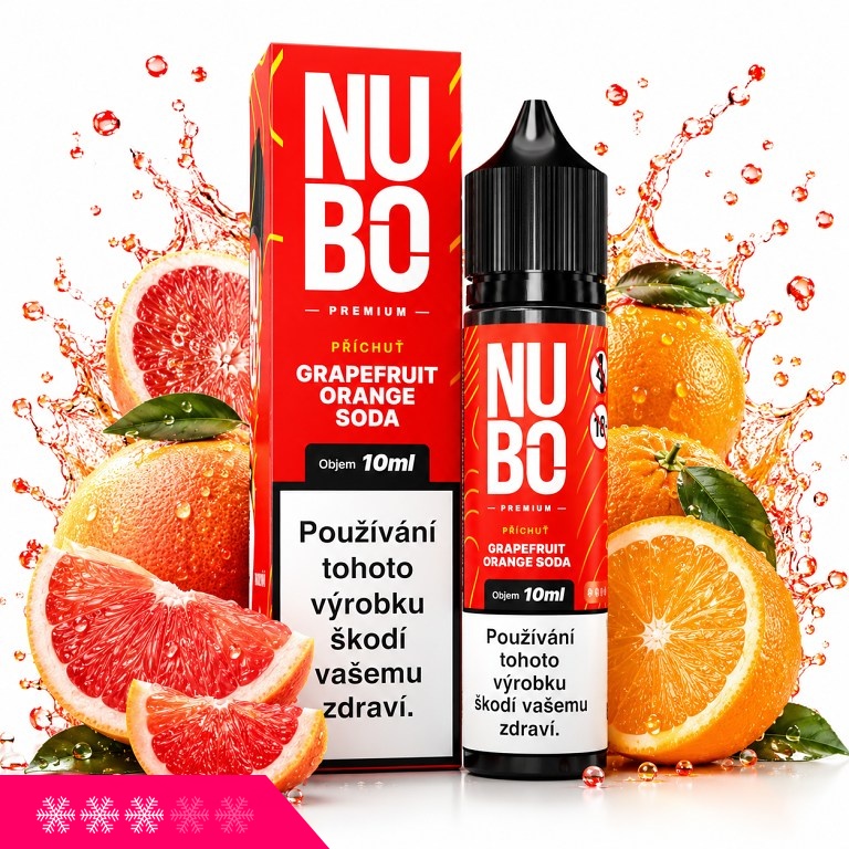 NUBO Grapefruit Orange Soda S&V 10ml