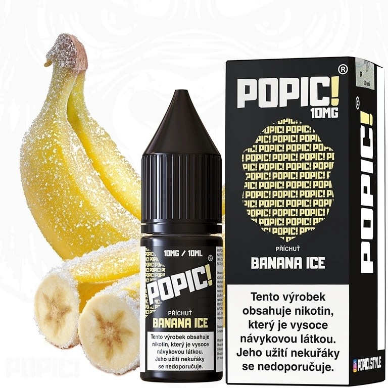 POPIČ! Banana Ice 10 ml 10 mg