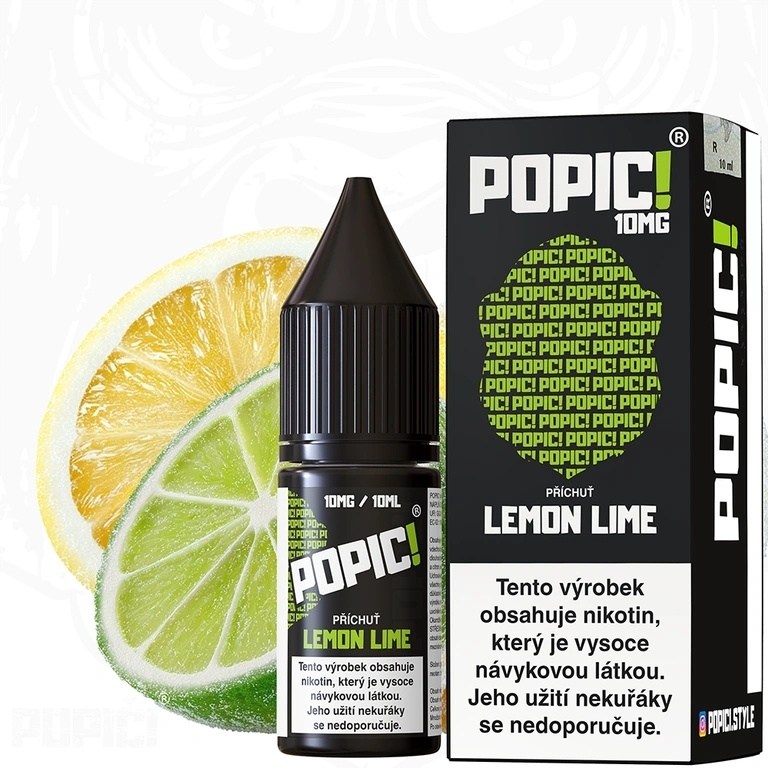 POPIČ! Lemon Lime 10 ml 10 mg
