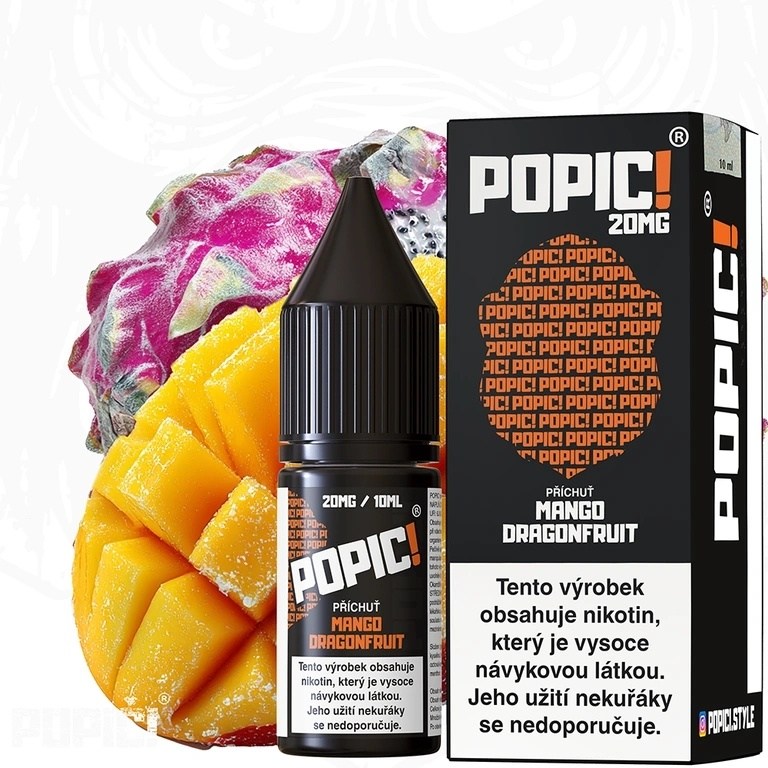 POPIČ! Mango Dragonfruit 10 ml 20mg