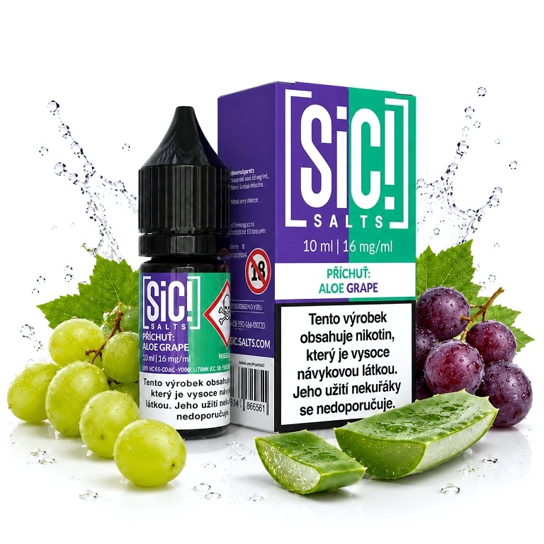 Sic!Salts Aloe Grape 10 ml 16 mg