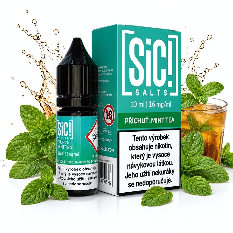 Sic!Salts Cherry Mint Tea 10 ml 16 mg