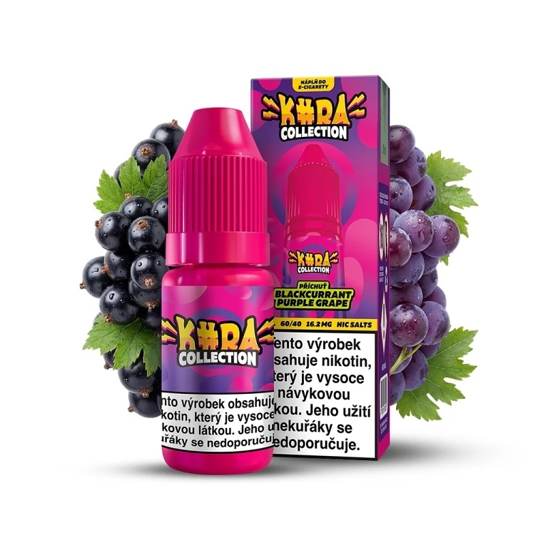 KURA COLLECTION E-LIQUID BLACKCURRANT PURPLE GRAPE 16.2 MG