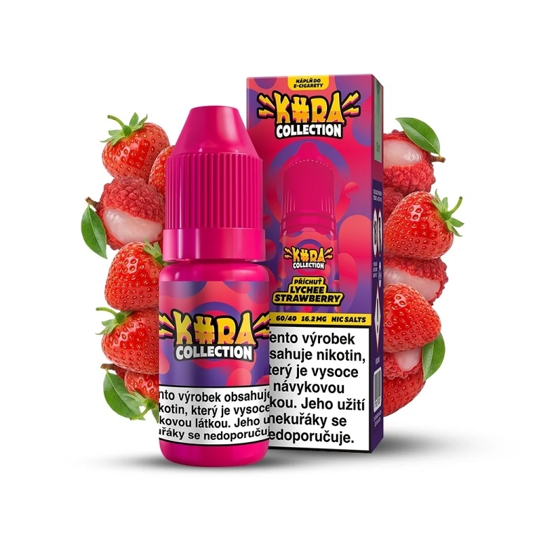 KURA COLLECTION E-LIQUID LYCHEE STRAWBERRY 16.2 MG