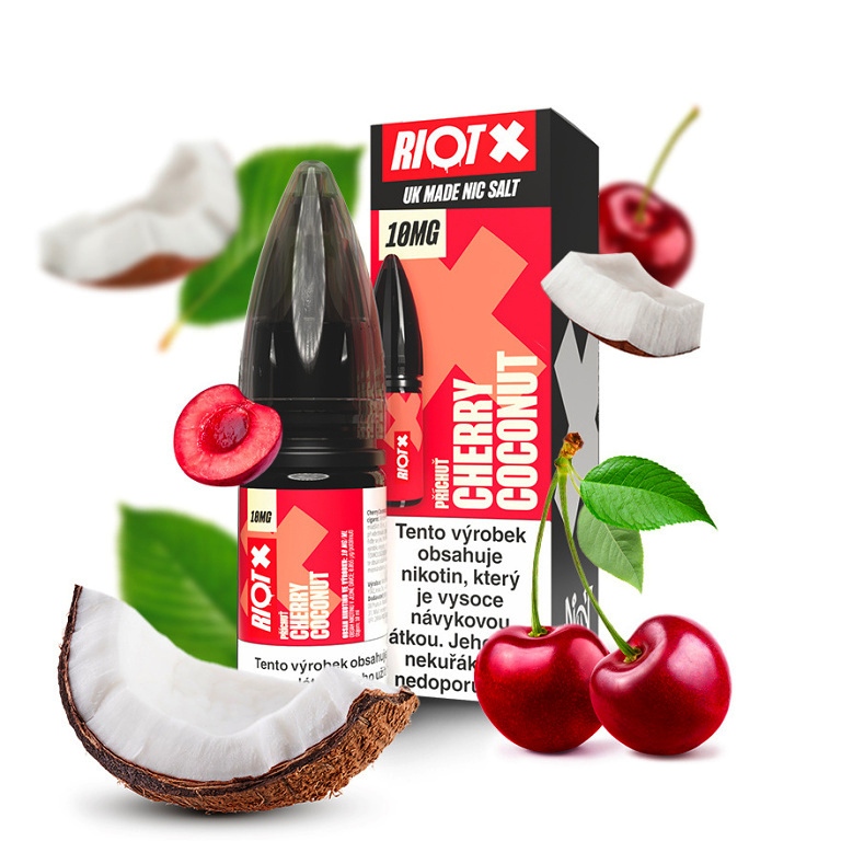 Riot X Salt Cherry Coconut 10 ml 10 mg