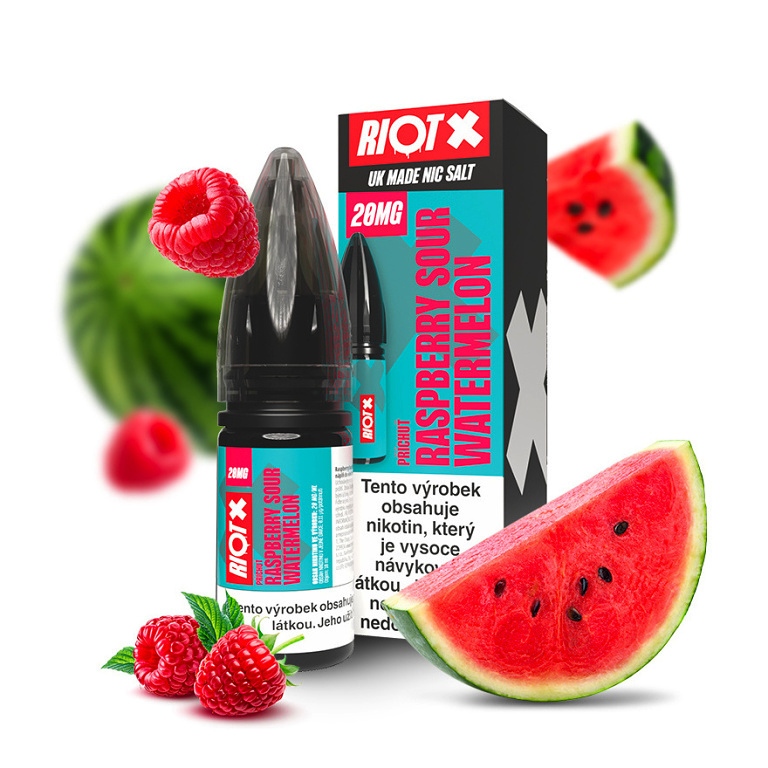 Riot X Salt Raspberry Sour Watermelon 10 ml 20 mg