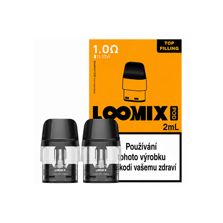 Aspire Loomix Pod cartridge 2ml 1.0ohm 1 ks