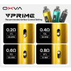 Oxva Vprime Pod Cartridge 0,6ohm 2ml, ideální nastavení airflow