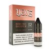 Pět lahviček Lions Juice nikotinového boosteru 12mg s nikotinovou solí pro míchání e liquidů