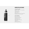 Technické specifikace Voopoo DRAG S3 s rozměry parametry cartridge PnP X a výkonem 5 až 60 W
